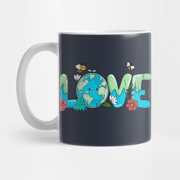 Love Earth Day Teacher Kids Environment - Save The Planet by missalona